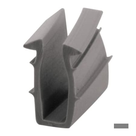 Prime-Line 0.225 in. x 200 ft. Gray Vinyl Glass Glazing Channel (Single Pack) P 7744